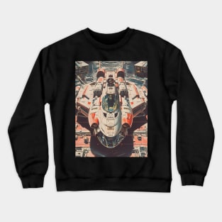 Winged Warriors: Gundam Wing, Mecha Epic, and Anime-Manga Legacy Unleashed Crewneck Sweatshirt